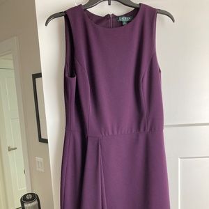 Purple Calvin Klein dress